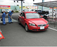 速太郎 藤枝店　藤枝市　焼津市 島田市 立合い車検風景